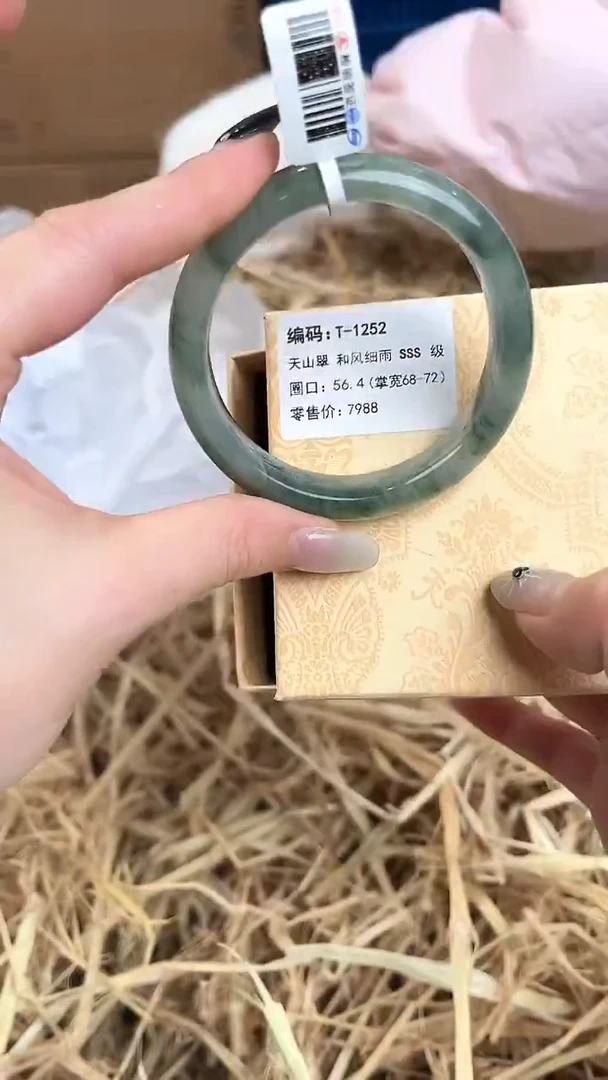 未镶嵌手镯石英质玉T-1252