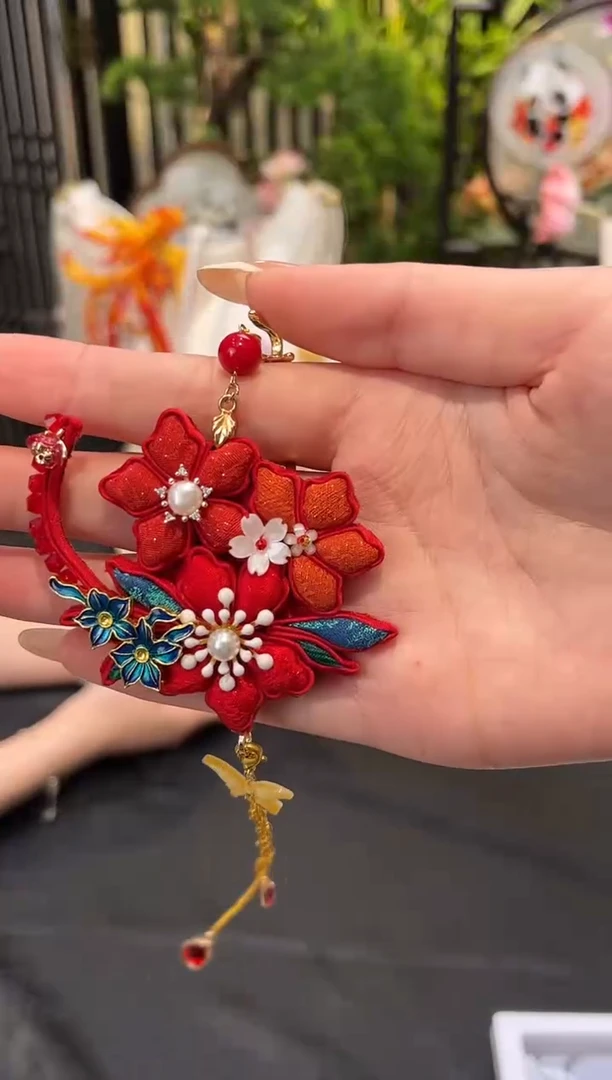 织绣Y****e非遗苏绣饰品