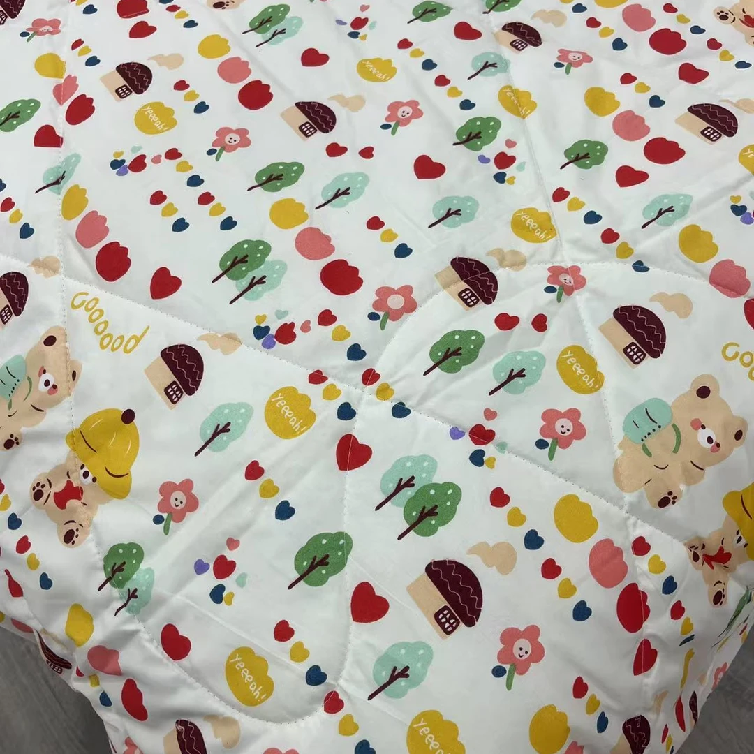 儿童单人双层纱针织夏凉被