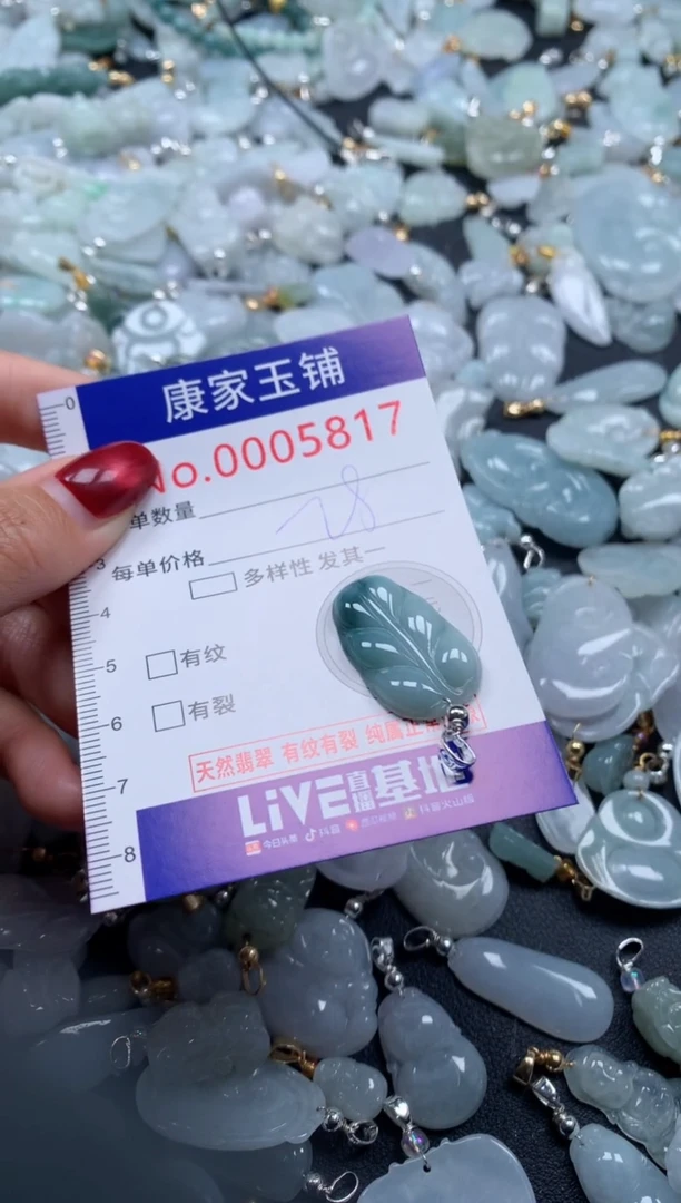 颈饰未镶嵌翡翠5817