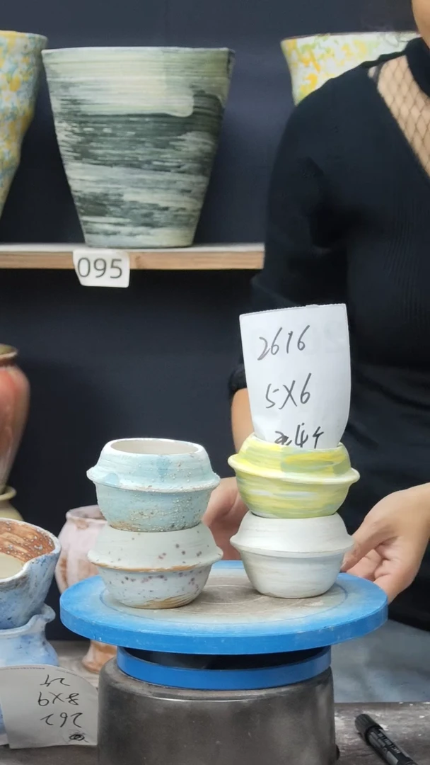 江西景德镇花盆微瑕2616