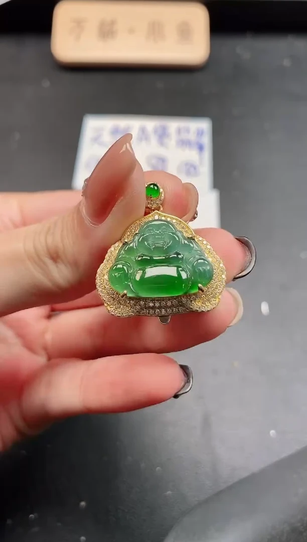 银S925镶嵌戒指翡翠51151