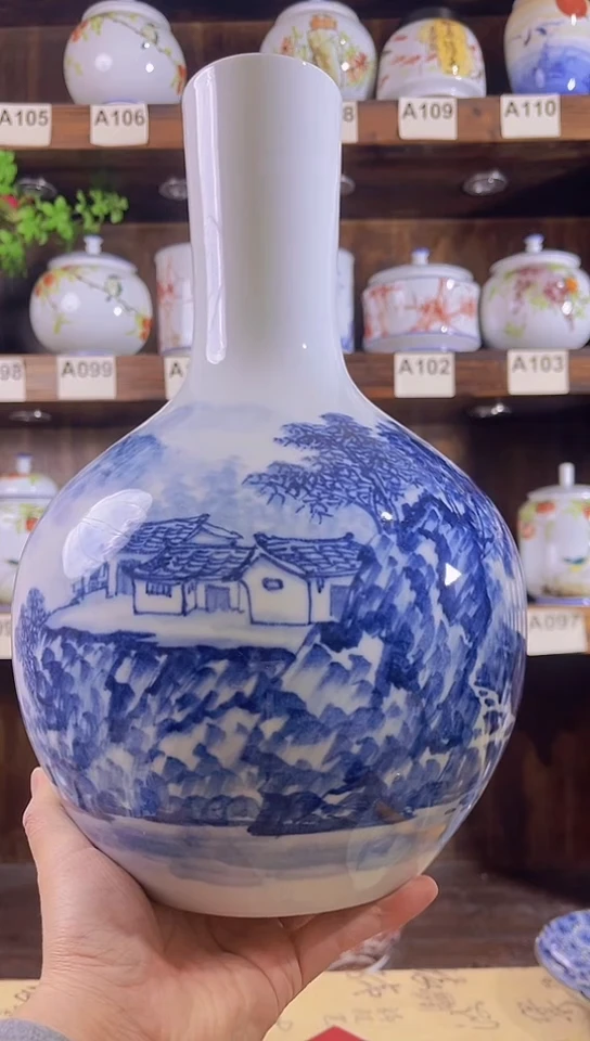 迎君陶瓷纯手工手绘