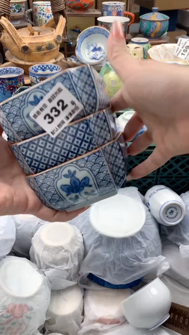瓷片淘***?332号九姑娘工艺品瓷器