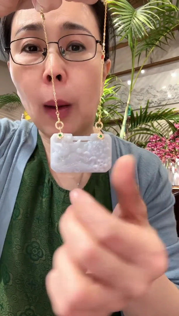 【闪购商品】翡翠颈饰未镶嵌国风
