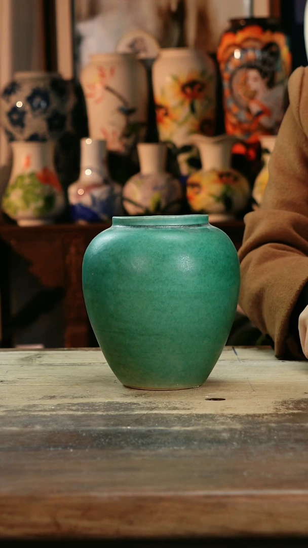 【闪购商品】瓷片景德镇纯手工釉下彩精品花瓶