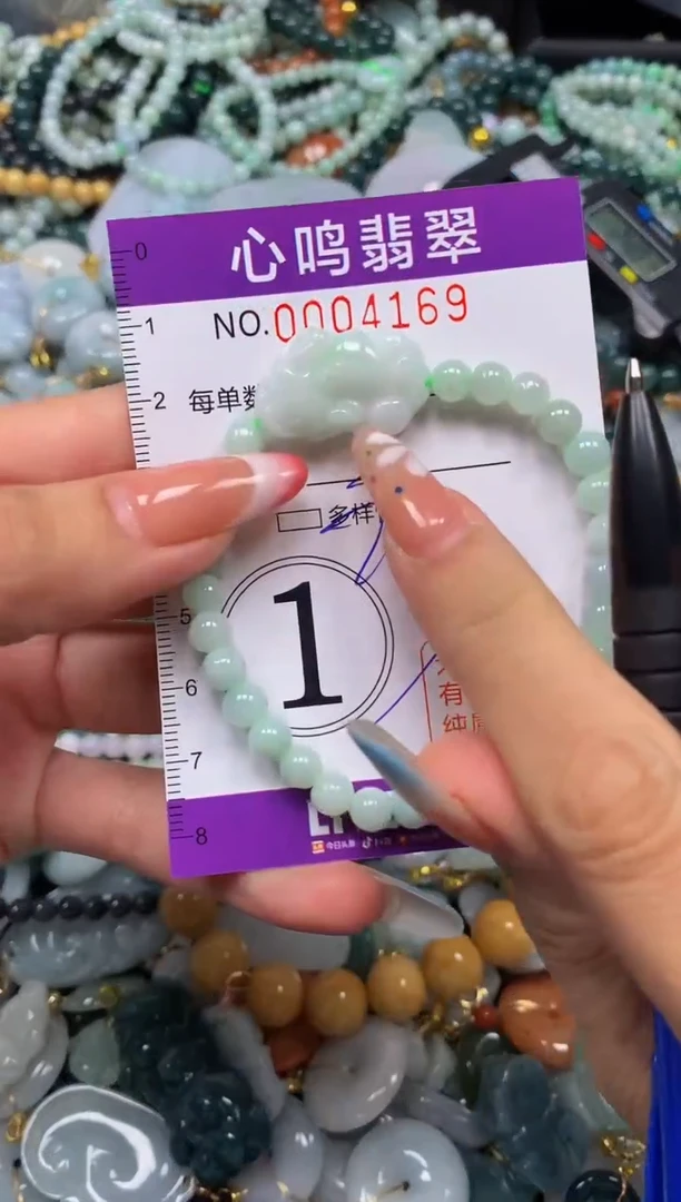 翡翠未镶嵌颈饰闪购004169