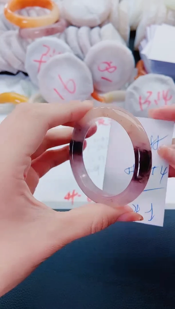 未镶嵌手镯石英质玉N85-54-55-56