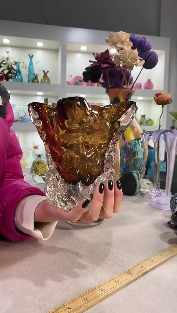 慕忆家手作琉璃花瓶