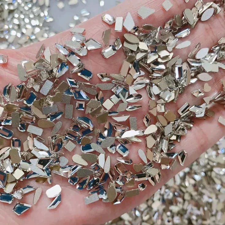 鑫晶异形平底钻混装360-500颗（2*4mm-3.1*3.6mm）