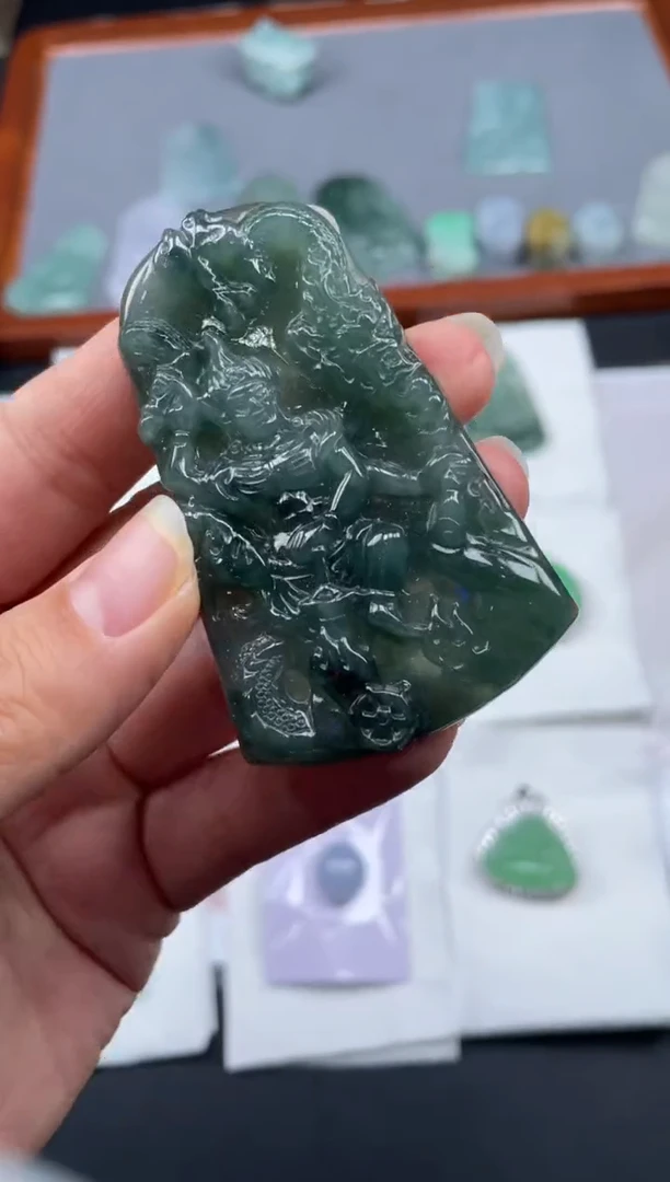 【闪购商品】定制翡翠未镶嵌01-18HDJT0127696