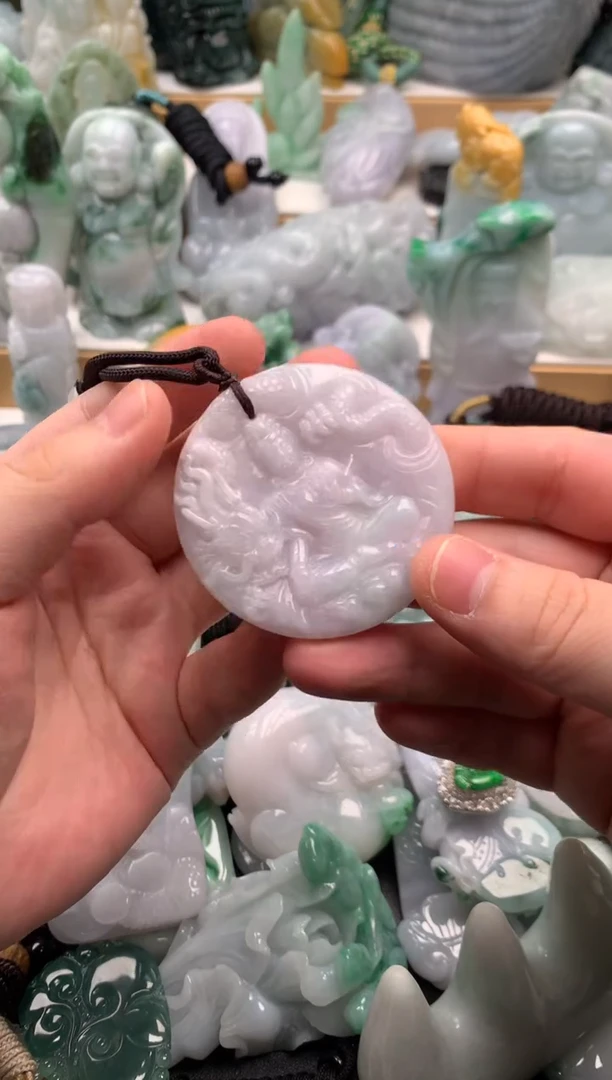 吊坠(不含链)未镶嵌翡翠1