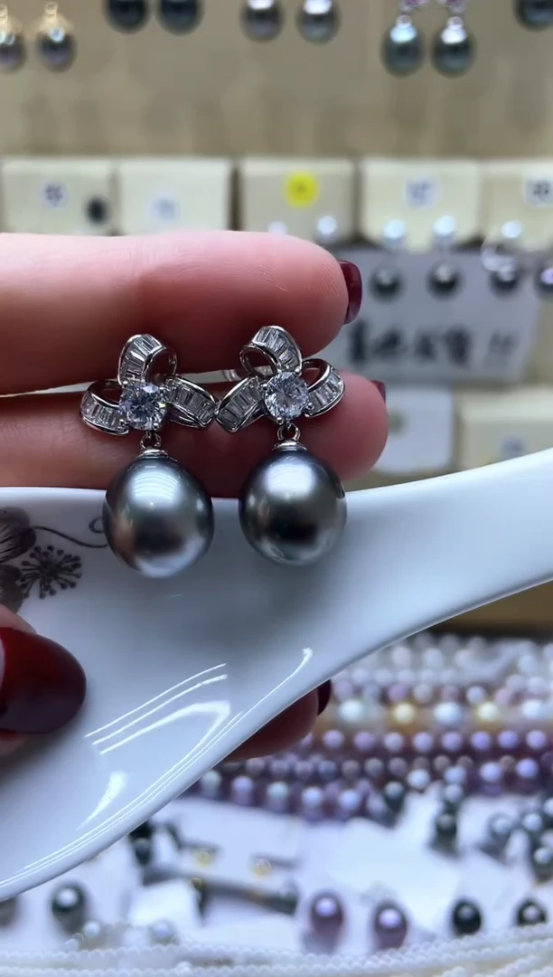 【闪购商品】海水珍珠耳饰未镶嵌耳钉