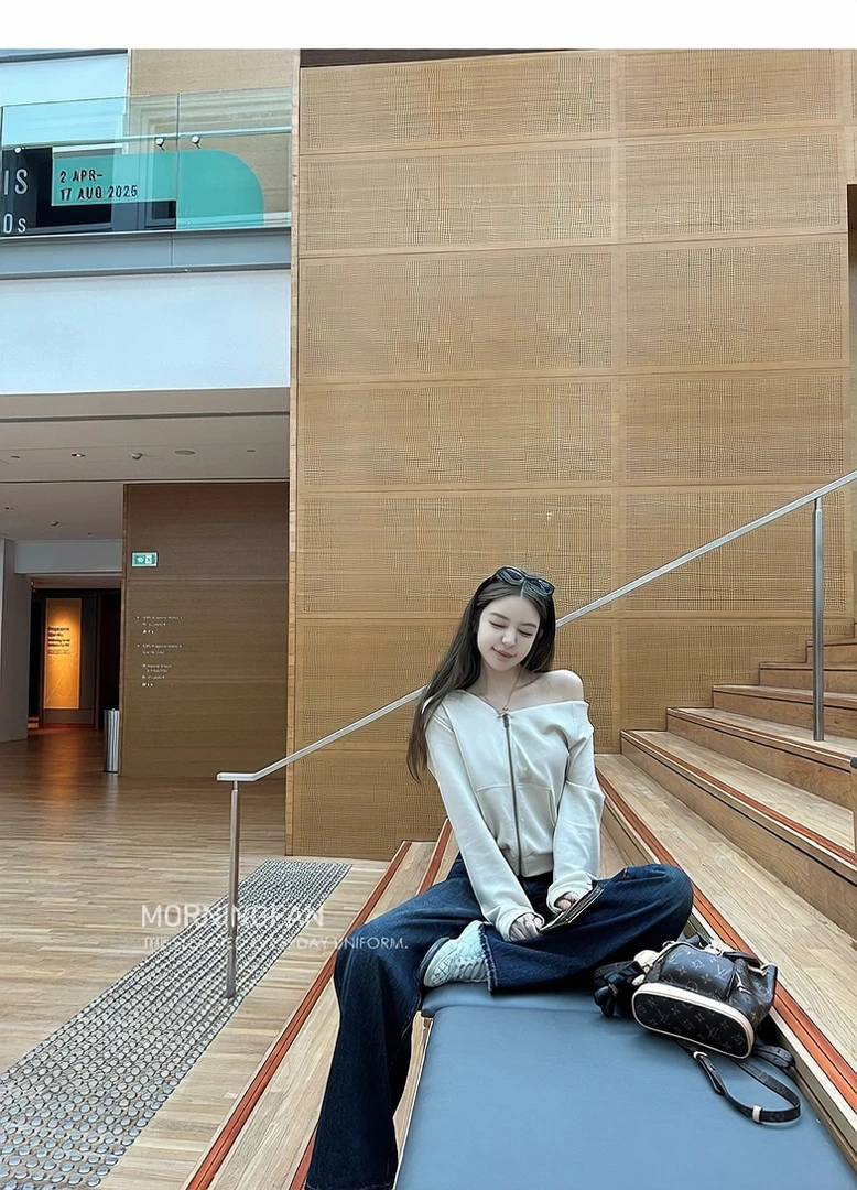 法式纯欲设计感辣妹气质外套上衣女复古显瘦牛仔裤套装2025年新款