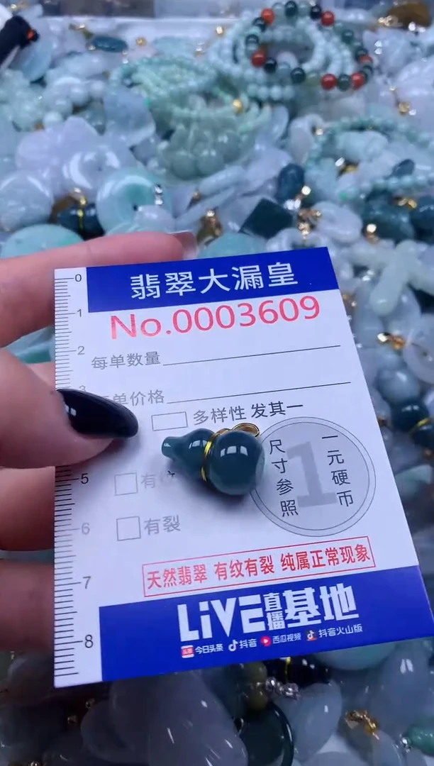 颈饰未镶嵌翡翠3609