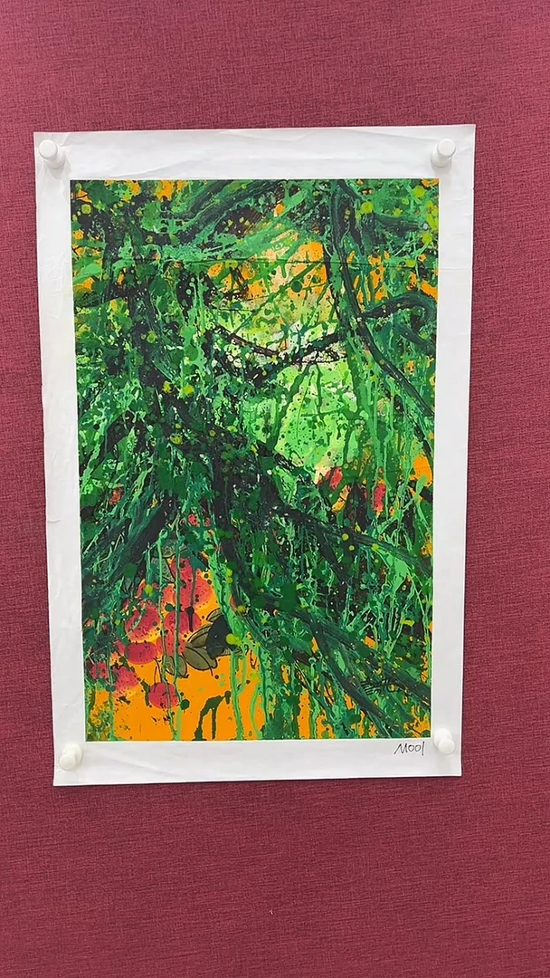 国画赵燮绘画2.7pc藤萝画集作品