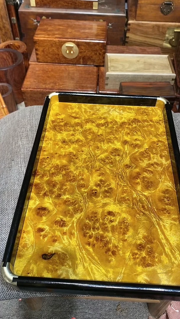 【闪购商品】香樟木木艺茶盘一个