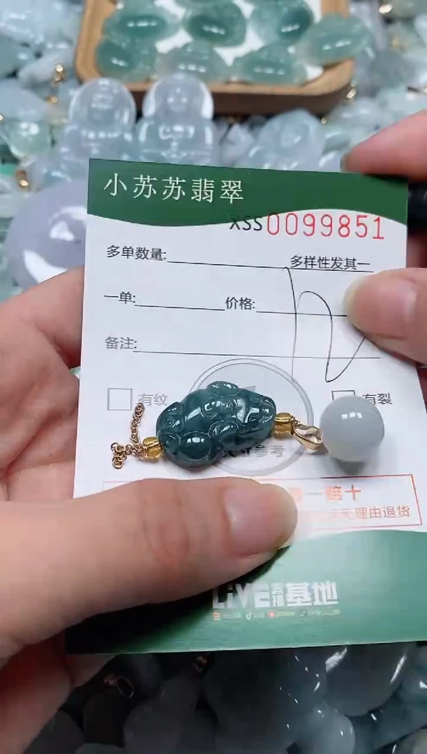 【闪购商品】翡翠颈饰未镶嵌闪购商品0099851