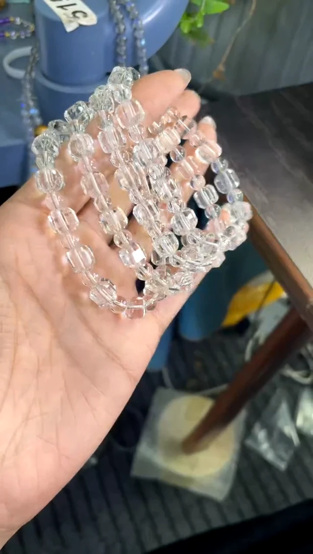 水晶手链未镶嵌7.5+/x-722【多样性发一