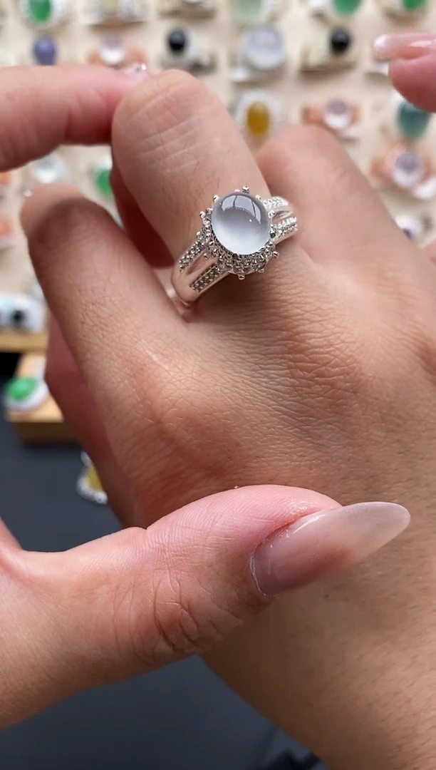 未镶嵌戒指翡翠缅甸天然A货翡翠22   5-4