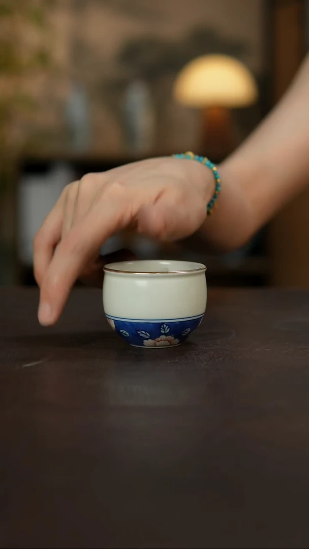 杯景德镇陶瓷杯碗柴烧多人00030