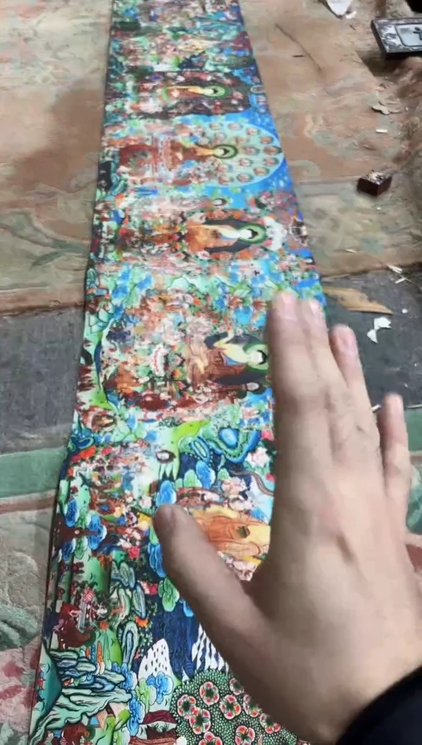 卷轴画天天的唐卡tk160