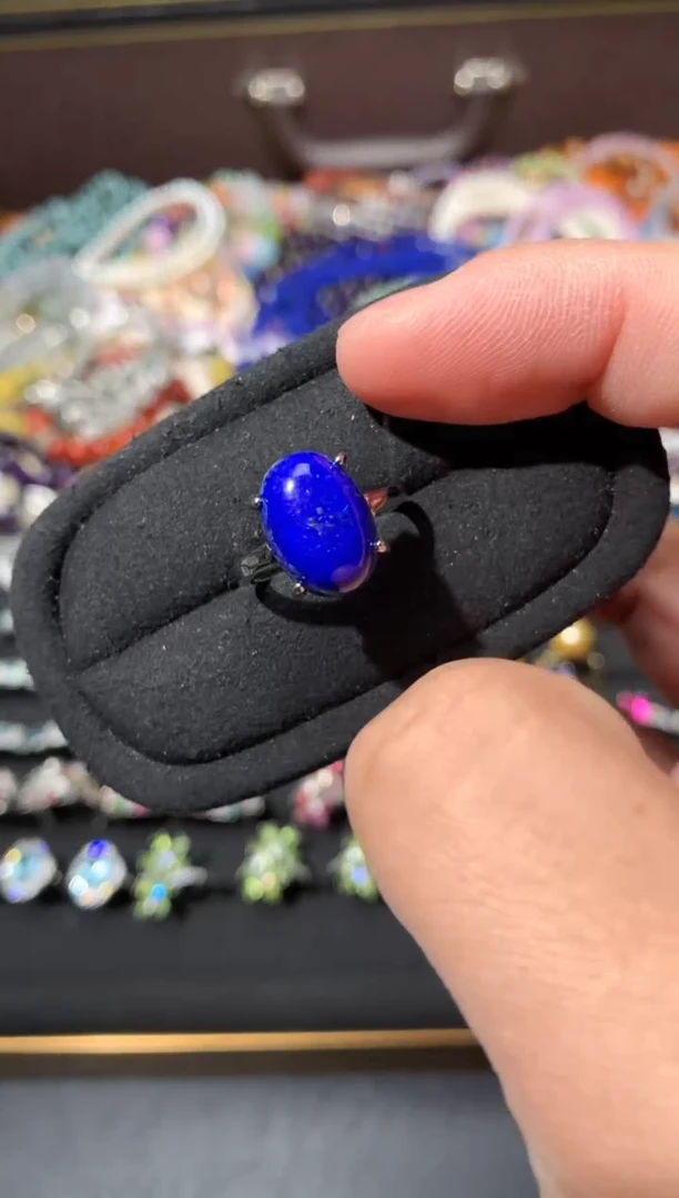 未镶嵌青金石戒指P12【多样性发其一】