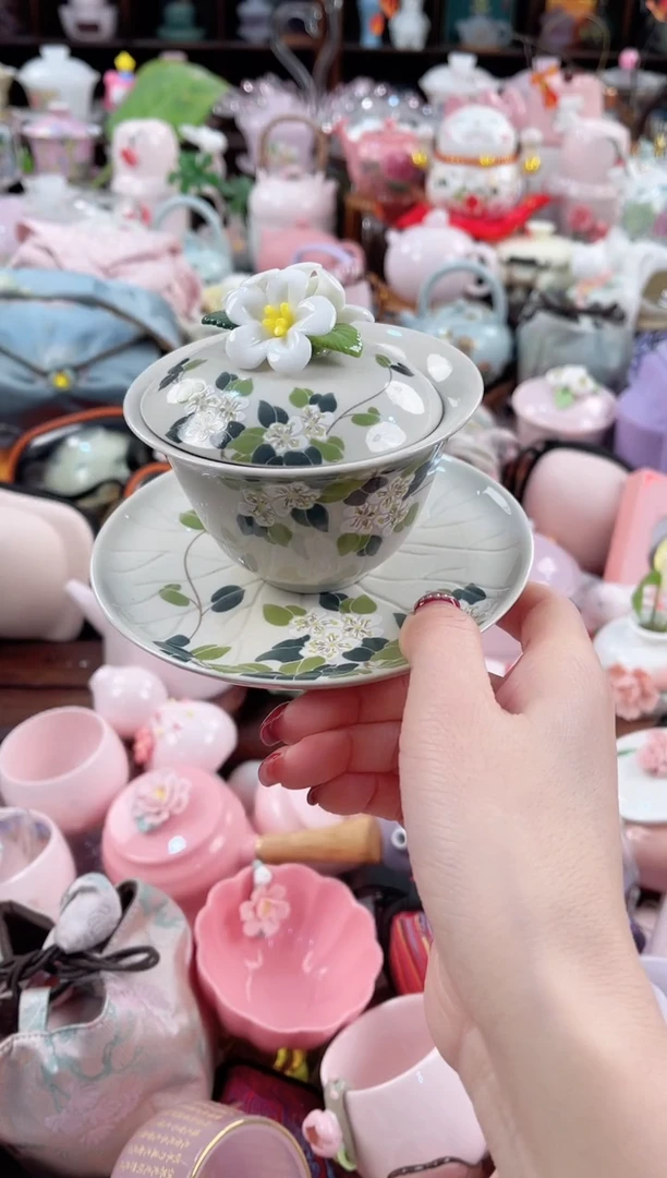 【闪购商品】瓷片茶具：库存仅剩1件
