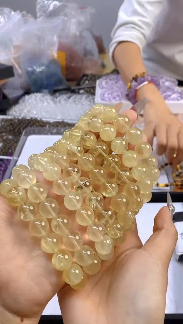 【闪购商品】水晶手串未镶嵌005/多样性发其一/卡13