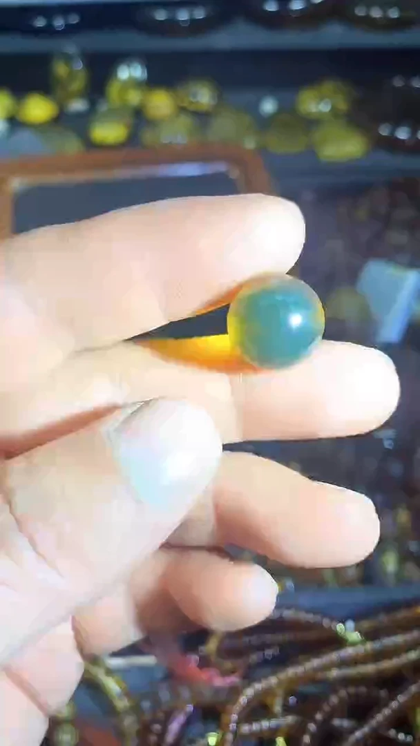 琥珀颈饰未镶嵌天然缅甸琥珀20+