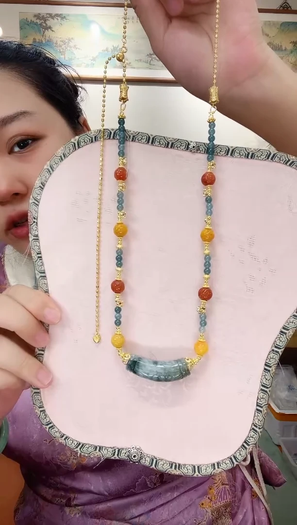 吊坠(赠链)合金翡翠国风