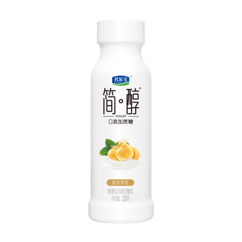 君乐宝 简醇0添加蔗糖燕麦粒风味发酵乳230g