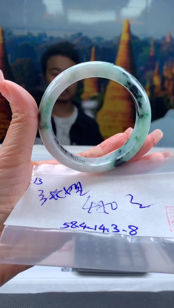 未镶嵌手镯翡翠張*翡翠手镯 下单联系小耳机#13