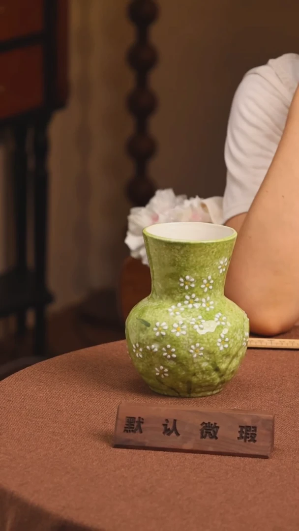 瓷片景德镇原创高温陶瓷花器不带花