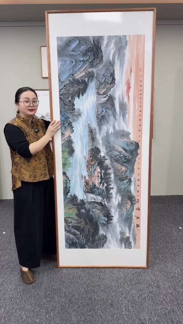 国画福居宝地210*80