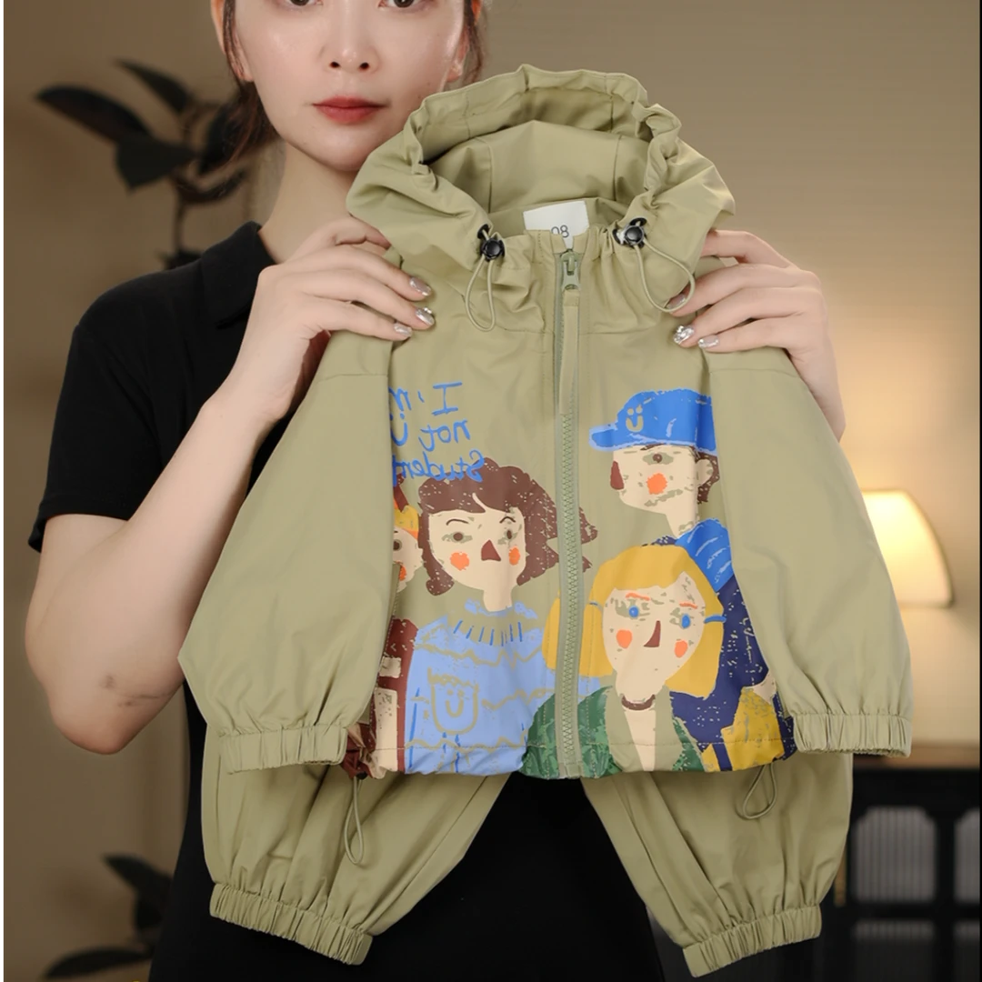 现货【相爱一家人】2025春季新品潮流休闲长袖男女童儿童套装28525