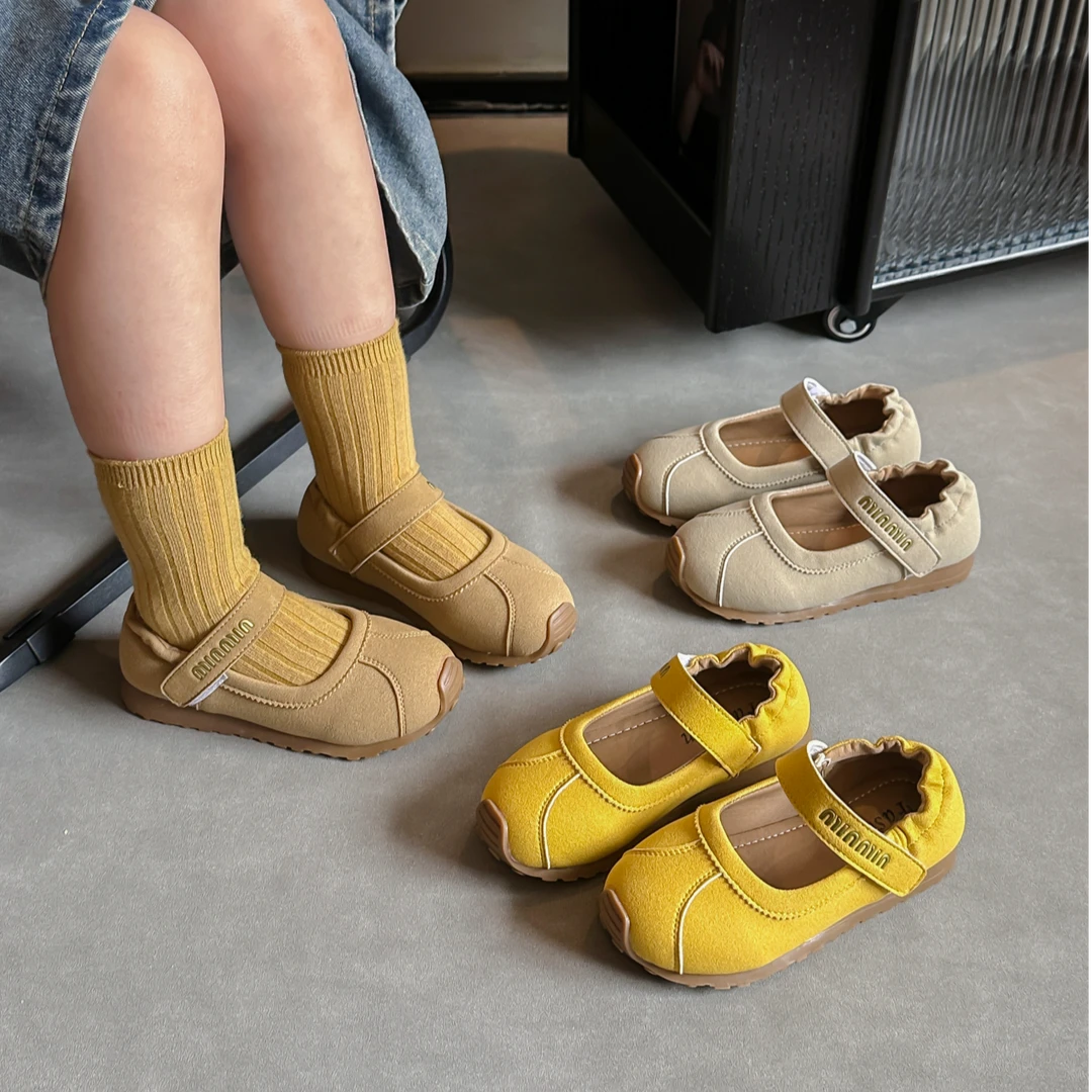 儿童勃肯鞋女童春季新款女童皮鞋单鞋韩版软底宝宝鞋子宝宝小皮鞋