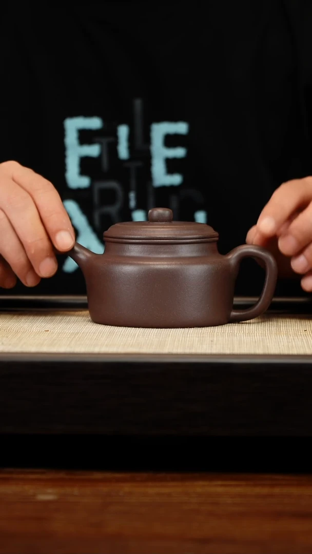 茶壶紫砂四底大德中