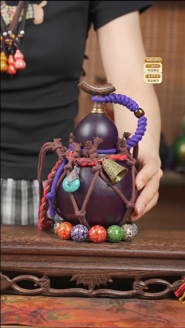WO028网兜款葫芦不包手串