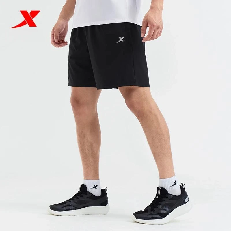 XTEP/特步男款吸湿速干透气梭织短裤976229240313
