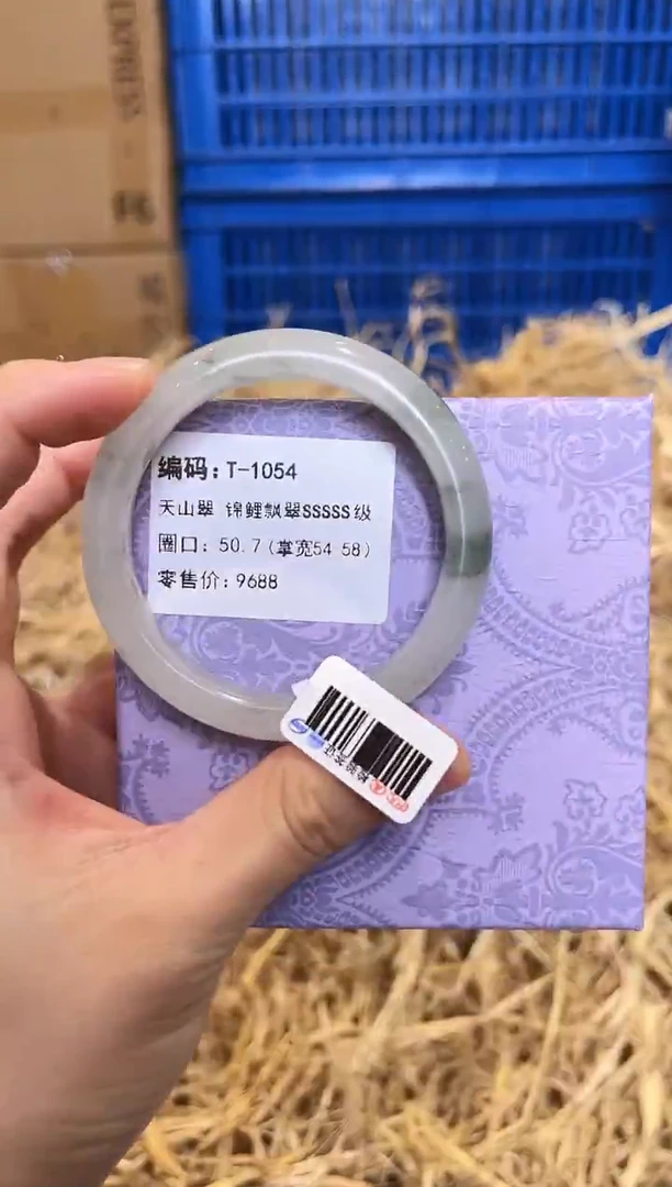未镶嵌手镯石英质玉T-1054