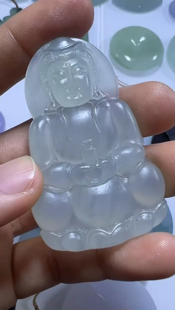 未镶嵌定制翡翠素衣
