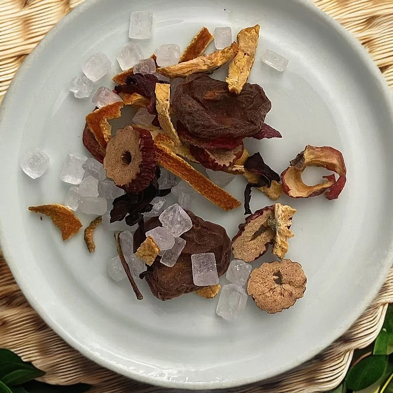 杏皮茶三泡杏干小样一份