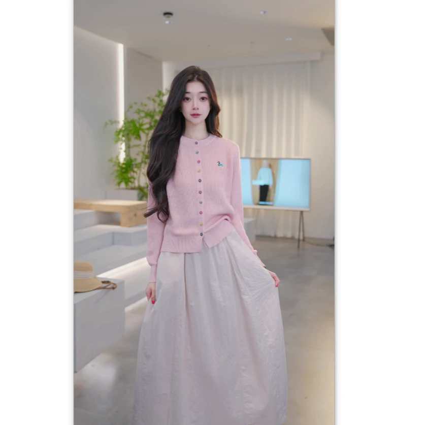 Basic House/百家好新款百搭减龄针织衫 B1405B51002