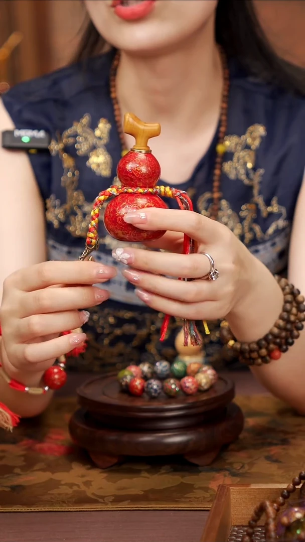 296易林大漆开口小葫芦--168