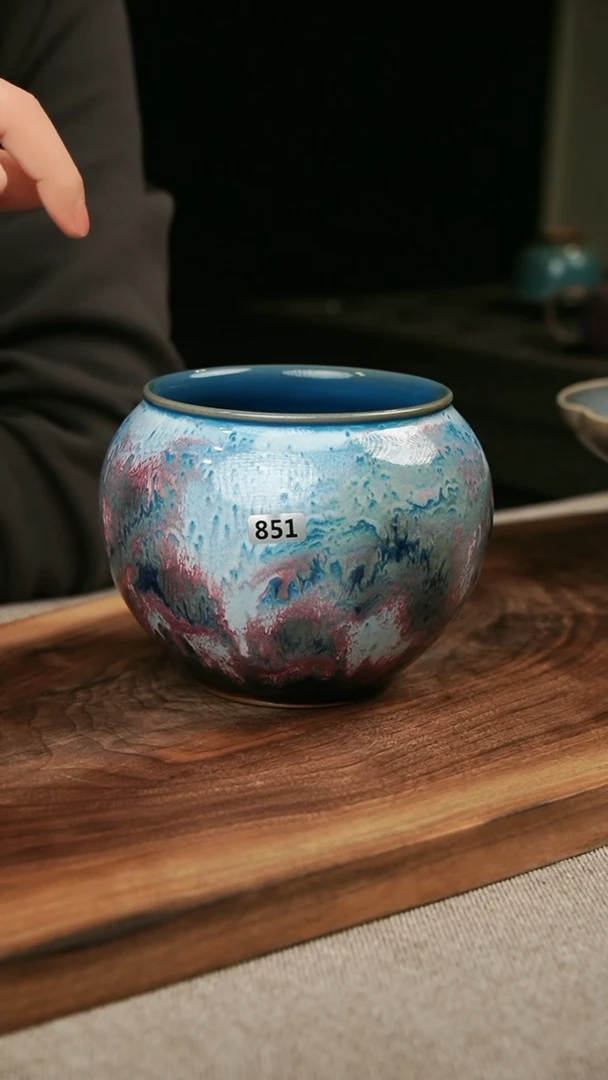【闪购商品】瓷片钧瓷茶器茶壶851