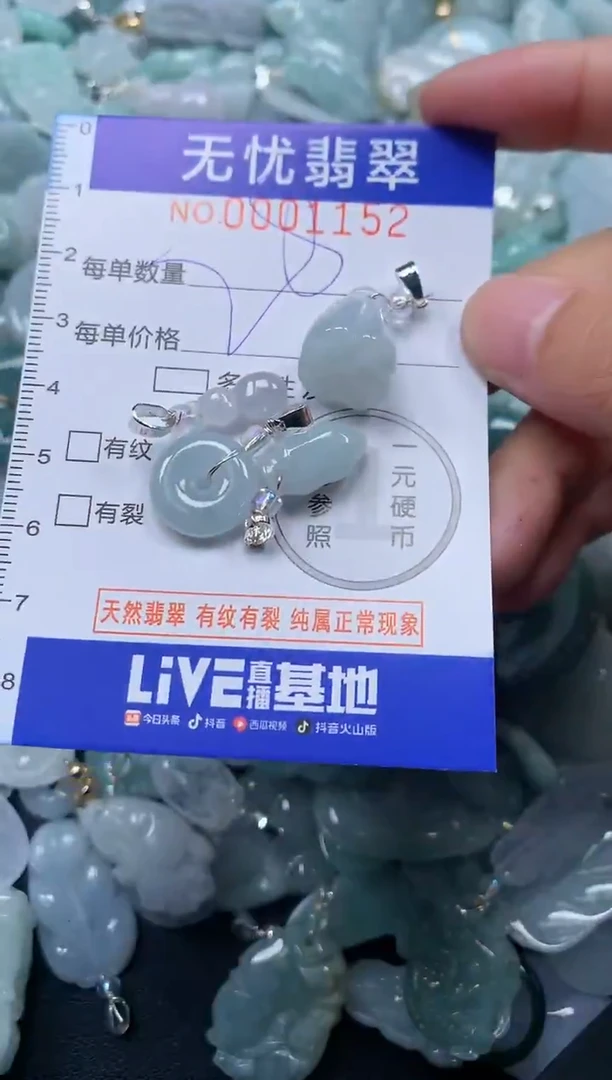 颈饰未镶嵌翡翠1152