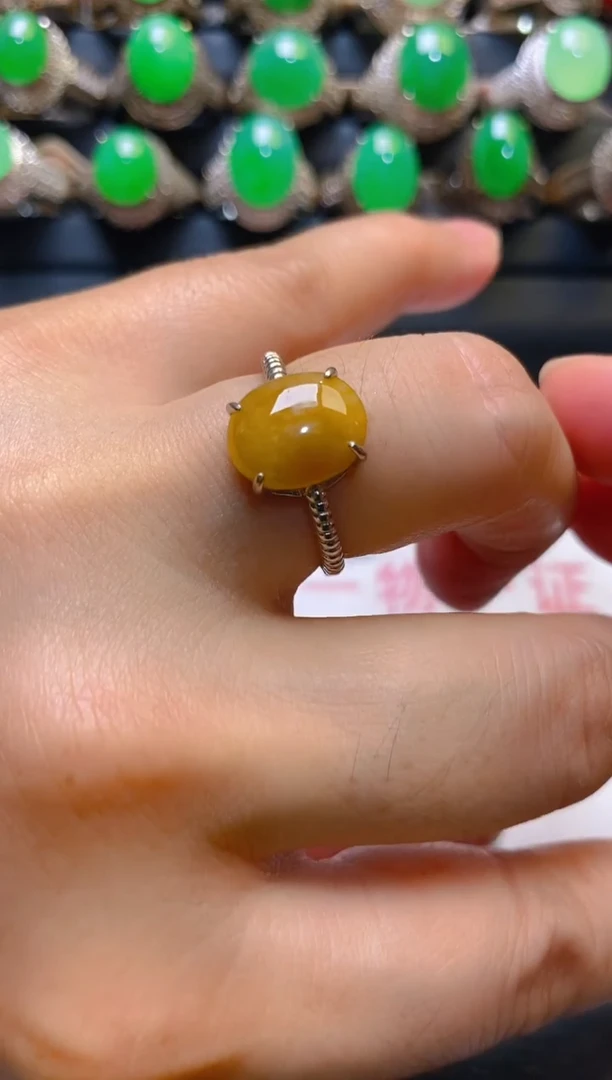 【闪购商品】翡翠耳饰银S925镶嵌天然A货翡翠1
