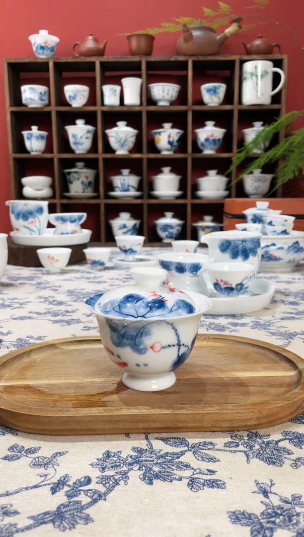 【闪购商品】盖碗/杯群芳斋闪购链接（以闪拍图片为准）