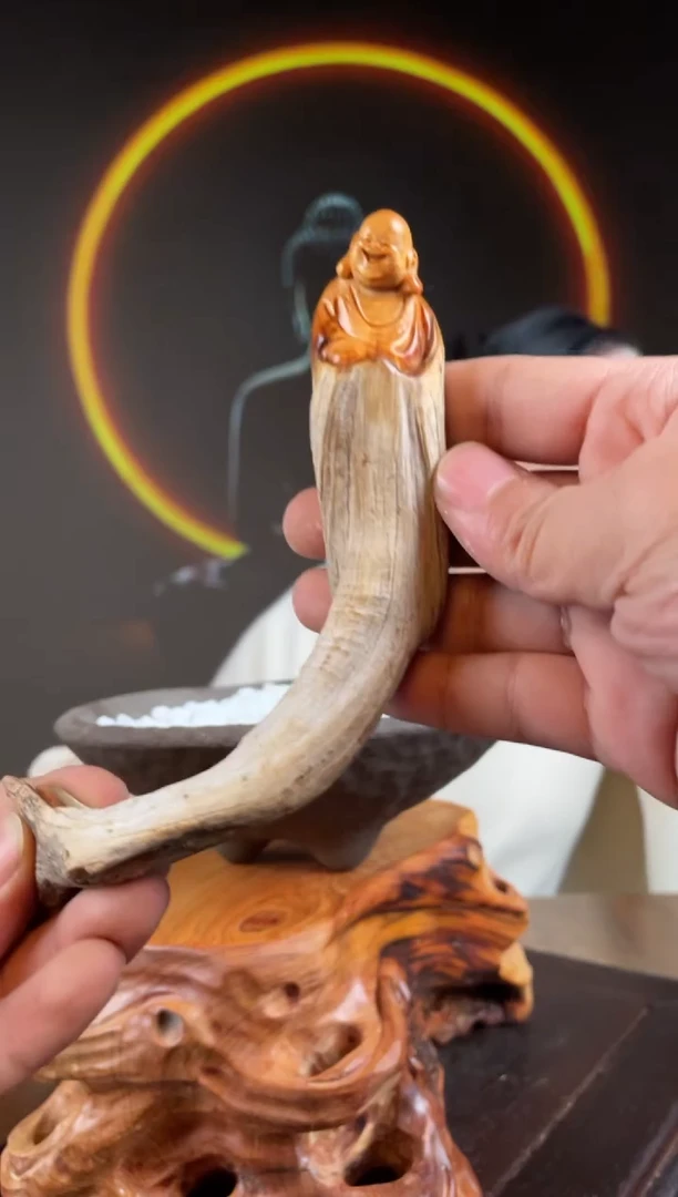 柏木（崖柏）手工摆件,先抢先得!编号:309